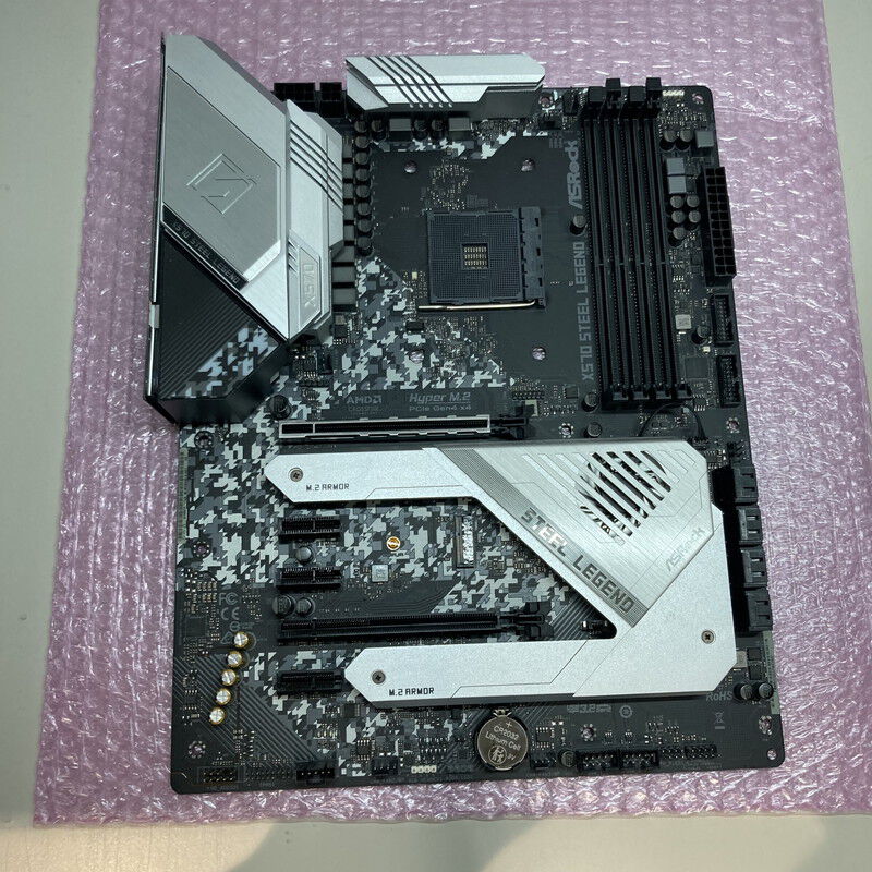 中古 ASRock X570 Steel Legend (X570 AM4 ATX DDR4) 140058