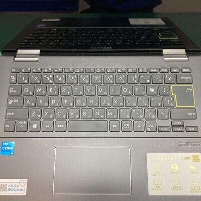 【浦添城間店(沖縄)】中古  ASUS VivoBook Flip 14 TP470EA (i3 1115G4/4GB/SSD128GB/WLAN/14FHD) 3280022362 