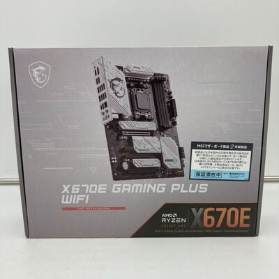 【福井日之出店】中古  msi X670E GAMING PLUS WIFI(X670 AM5 ATX) 5200000530 