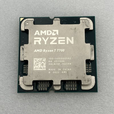 【新潟店】中古  AMD Ryzen 7 7700 (AM5/3.8GHz/40M/C8/T16/65W) 1460024624 