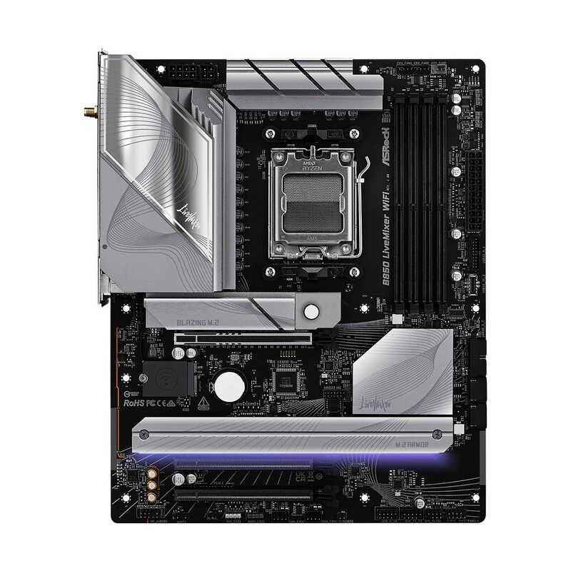 ASRock B850 LiveMixer WiFi (B850 AM5 ATX) ｜ パソコン通販の