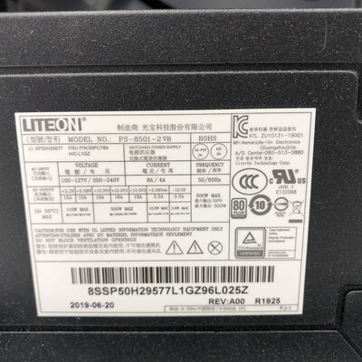 【福井日之出店】中古  Lenovo(i7 9700/16GB/SSD1TB/HDD1TB/RTX2070/W10H) 5200000704 