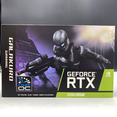 【熊本浜線店】中古  玄人志向 GG-RTX2060SP-E8GB/DF (RTX2060 SUPER) 140116 