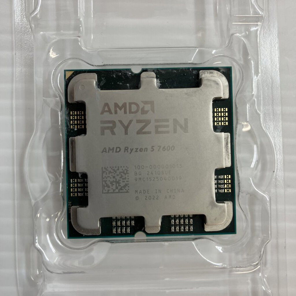 中古 AMD Ryzen 5 7600 (AM5/3.8GHz/38M/C6/T12/65W) 154484 （354606
