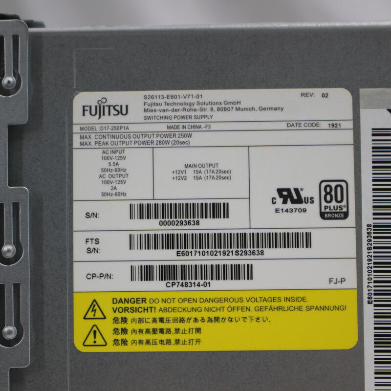 中古 Fujitsu ESPRIMO D588/VX(Intel Core i5 8500/16GB DDR4 (PC4
