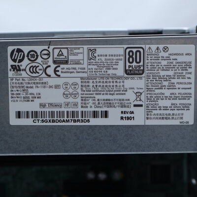 【通販センター】中古  HP ProDesk 600 G4 SFF(Intel Core i5 8500/16GB DDR4 (PC4)/SSD500GB/DVDマルチ/オンボード/W11H64 MAR) 202158 