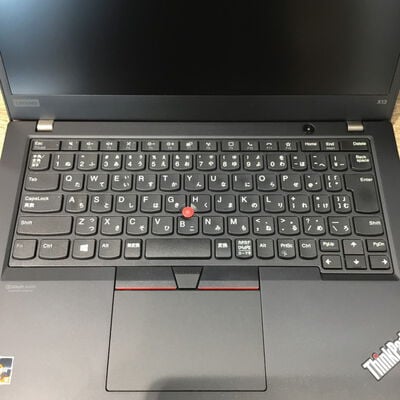 【松山環状枝松店】中古  LENOVO ThinkPad X13 (AMD Ryzen 5 Pro 4650U 2.10GHz/32GB/SSD256GB/-/オンボード/13.3/1920x1080/Wi-Fi/WEBCAM/W11P/Microsoft Office Home and Business 2024) 184183 