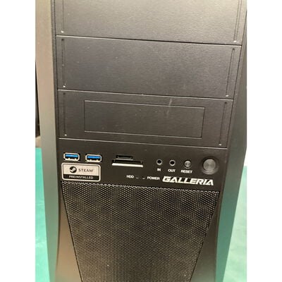 【富山本郷店】中古  THIRDWAVE GALLERIA KT(Intel Core i7 8700/16GB/SSD500GB/なし/NVIDIA GeForce GTX 1660 Ti 6GB/W11H64 MAR) 182544 