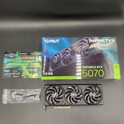 【熊本浜線店】中古  Palit NE75070019K9-GB2050S(RTX5070 12GB) 5370000500 