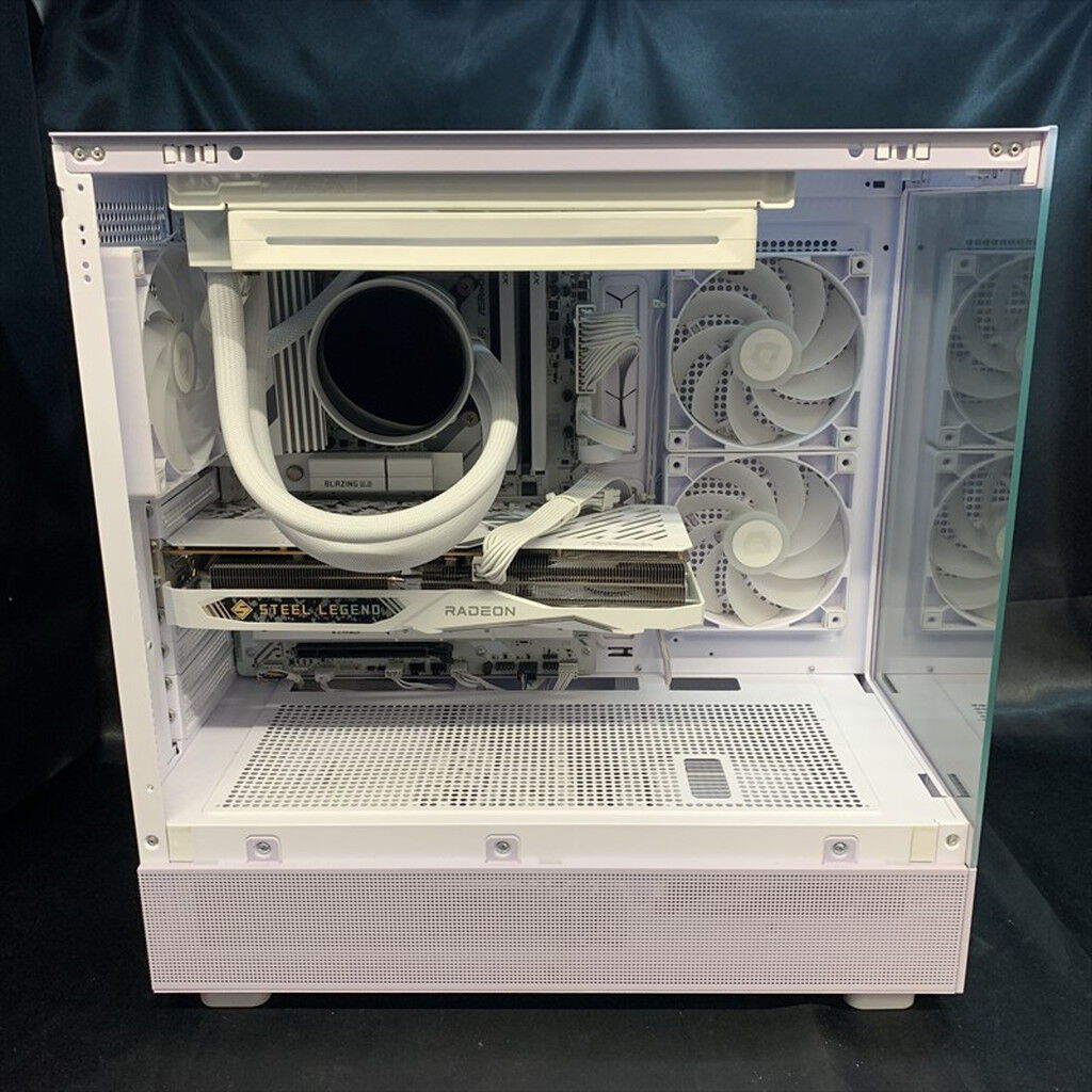 中古 自作PC(Core Ultra 5 225F/32GB/RX7600/ストレージ無し・OS無し