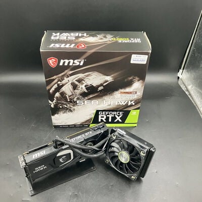 【大須店】中古  MSI GeForce RTX 2080 Ti SEA HAWK X (RTX2080Ti 11G GDR6 水冷) 3120024538 