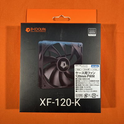 【なんば店】中古  ID-COOLING XF-120-K(120mm PWM ｹｰｽﾌｧﾝ) 3280021763 