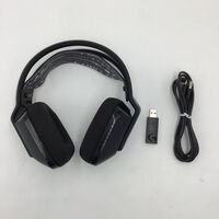 中古  ﾛｼﾞｸｰﾙ G733-BKr (無線 RGB ｹﾞｰﾐﾝｸﾞﾍｯﾄﾞｾｯﾄ) 180723 