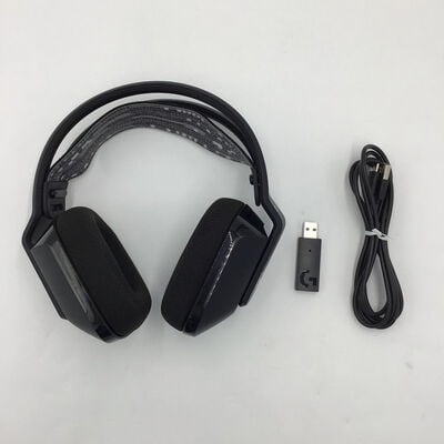 【白山FM松任店】中古  ﾛｼﾞｸｰﾙ G733-BKr (無線 RGB ｹﾞｰﾐﾝｸﾞﾍｯﾄﾞｾｯﾄ) 180723 
