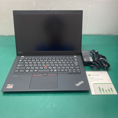 【浦添城間店(沖縄)】中古  LENOVO ThinkPad X13 (AMD Ryzen 5 Pro 4650U 2.10GHz/32GB/SSD256GB/-/オンボード/13.3/1920x1080/Wi-Fi/WEBCAM/W11P/Microsoft Office Home and Business 2024) 184183 