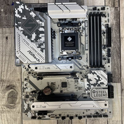 【広島店】中古  ASRock B650 Steel Legend WiFi (B650 AM5 ATX) 3320004700 