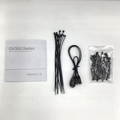 【白山FM松任店】中古  DEEPCOOL CH360(mATX ｶﾞﾗｽ BK) 4950001156 