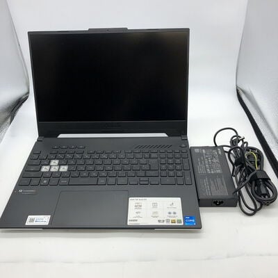 【宇都宮鶴田店】中古  ASUS TUF Dash F15 FX517ZC(i5-12450H/8GB/SSD500GB/RTX3050/W11H) 5280001845 