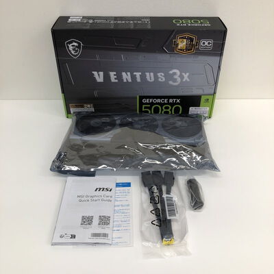 【津ラッツ店】中古  MSI GeForce RTX 5080 16G VENTUS 3X OC(RTX5080 16G) 176532 