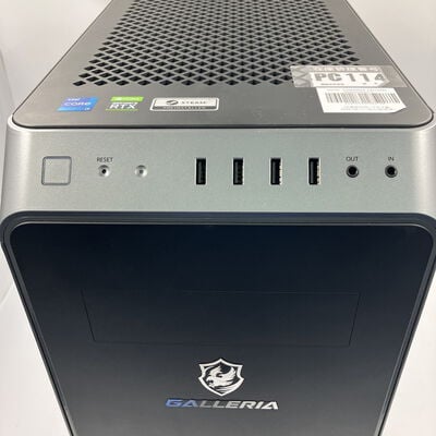【なんば店】中古  THIRDWAVE GALLERIA SK(Intel Core i7 12700/32GB/SSD2TB/なし/NVIDIA GeForce RTX 3070 Ti 8GB/W11H64 MAR) 184748 