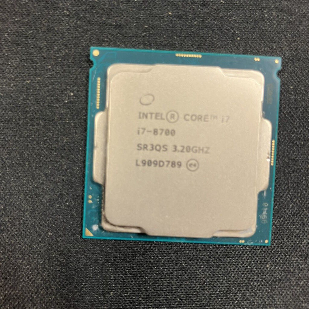 中古 INTEL Core i7 8700 (1151/3.20GHz/12M/C6/T12) 136198