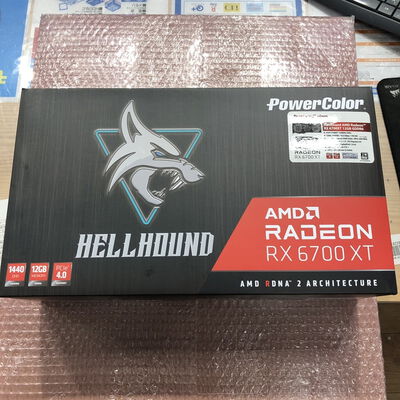 【宮崎恒久店】中古  PowerColor AXRX 6700XT 12GBD6-3DHL (RX6700XT 12GB) 144983 