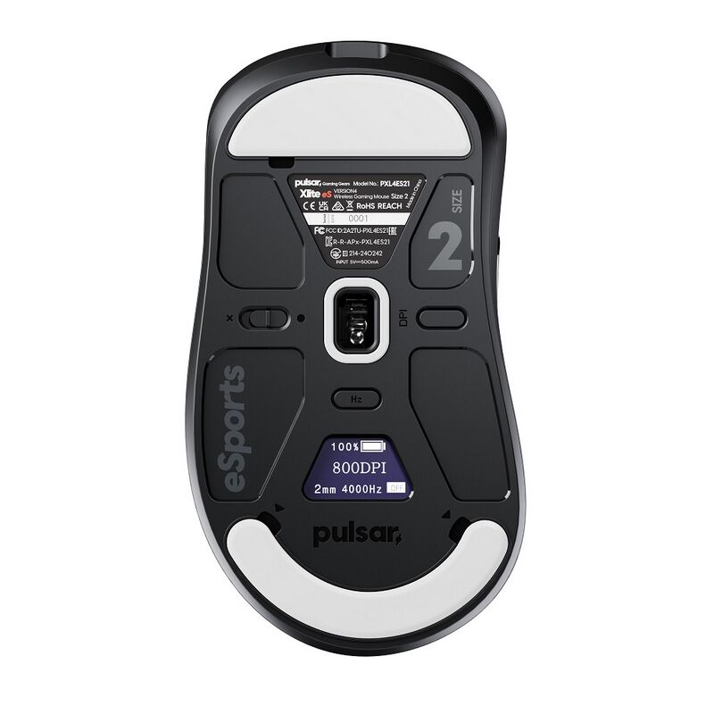 黒バラ Pulsar Xlite V4 eS Wireless Black (PXL4ES21) ｜ パソコン通販