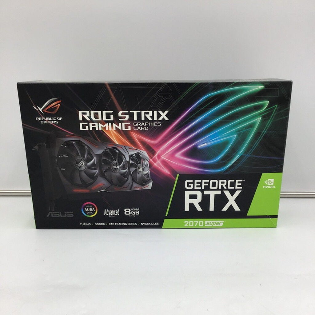 中古 ASUS ROG-STRIX-RTX2070S-A8G-GAMING(RTX2070 SUPER 8G GDR6