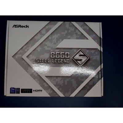 【前橋ｲﾝﾀｰｱｶﾏﾙ店】中古  ASRock B660 Steel Legend (B660 1700 ATX DDR4) 150361 