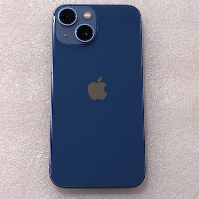 【甲府飯田店】中古  【国内版SIMフリー】Apple iPhone13 mini 5.4インチ 256GB (ブルー) MLJN3J/A 147414 