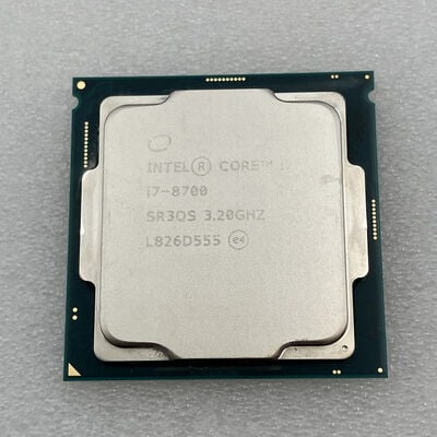 【新潟店】中古  INTEL Core i7 8700 (1151/3.20GHz/12M/C6/T12) 136198 