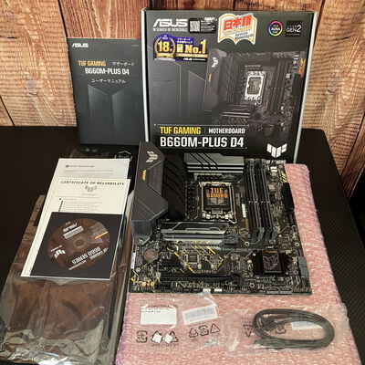 【富士青葉店】中古  ASUS TUF GAMING B660M-PLUS D4 (B660 mATX DDR4) 150345 