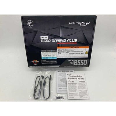 【郡山安積店】中古  MSI MPG B550 GAMING PLUS (B550 AM4 ATX DDR4) 142929 