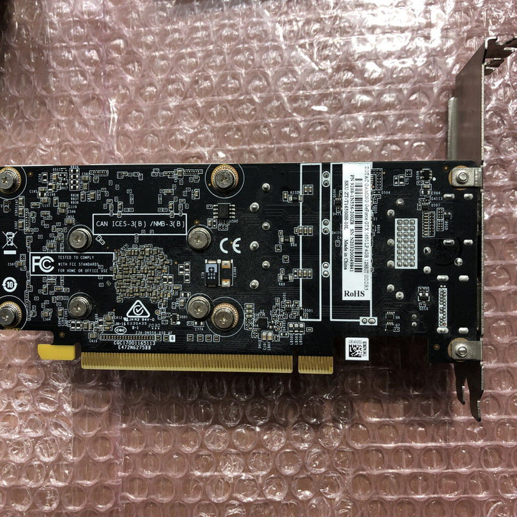 中古 ZOTAC GAMING GeForce GTX 1650 Low Profile ZT-T16500H-10L