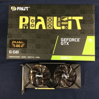 【川崎店】中古  Palit NE6166TS18J9-1160A(GTX1660Ti 6GGD61D1H1P) 3170006434 