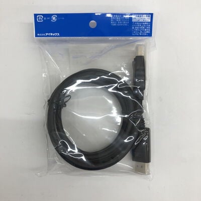 【福山ココローズ店】中古  AINEX AMC-DP1215 (DP-DPｹｰﾌﾞﾙ ﾗｯﾁ付き1.5m 黒) 5090000776 