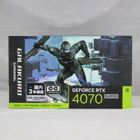 中古  玄人志向 GG-RTX4070SP-E12GB/DF（RTX 4070 SUPER 12GB） 3480033383 