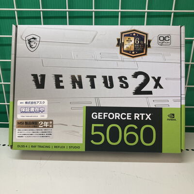 【大宮店】中古  MSI GeForce RTX 5060 8G VENTUS 2X OC WHITE 188977 