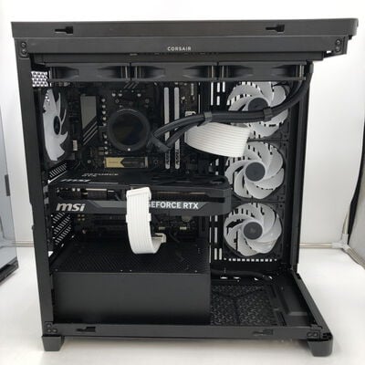 【福井日之出店】中古  Corsai自作PC(Ryzen 7 9800X3D/32GB/SSD2TB/RTX5070Ti/W11H) 5200001127 
