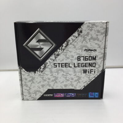 【白山FM松任店】中古  ASRock B760M Steel Legend WiFi (B760 mATX DDR5) 167293 