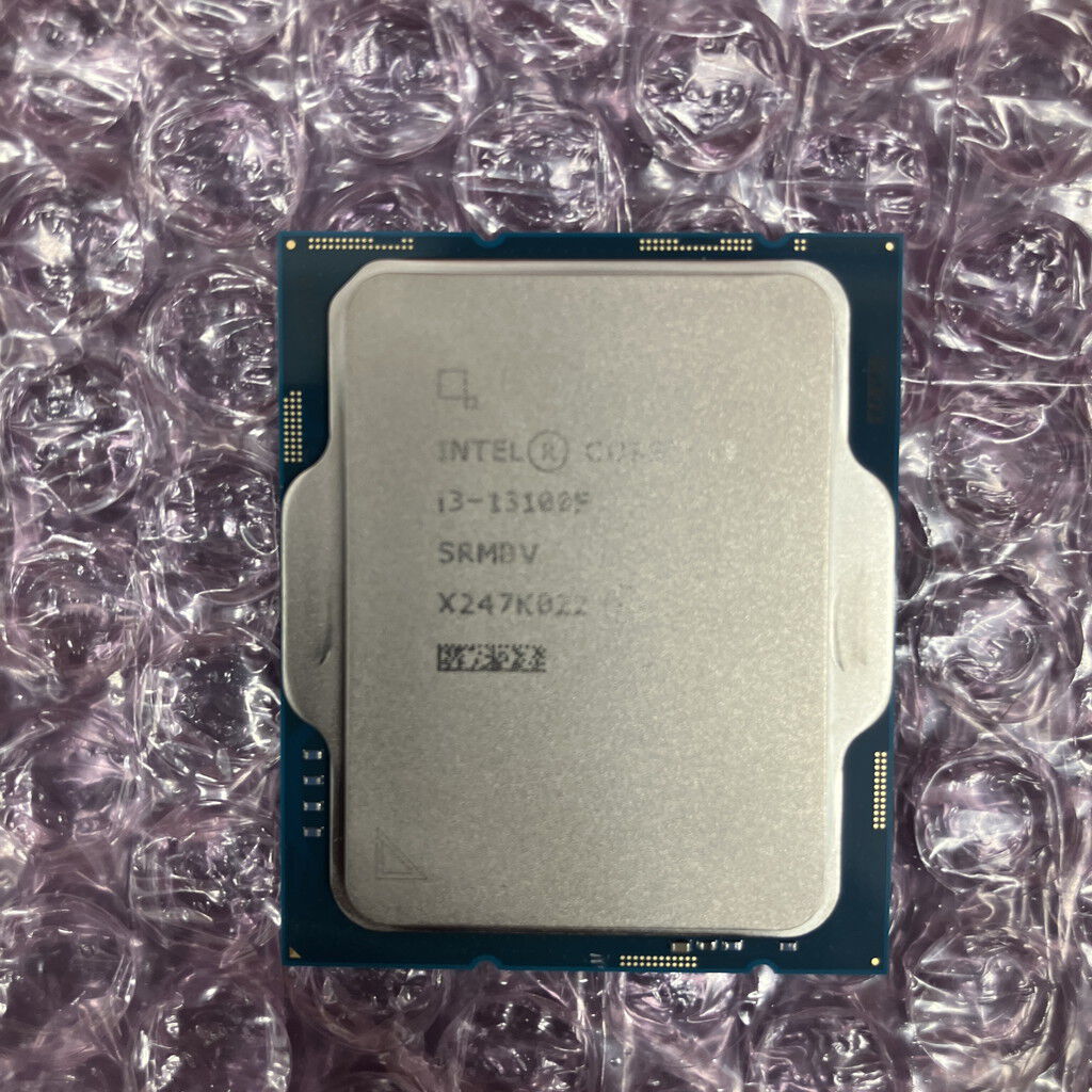 中古 INTEL Core i3 13100F (1700/3.4G/12M/C4/T8) 154216 （359065