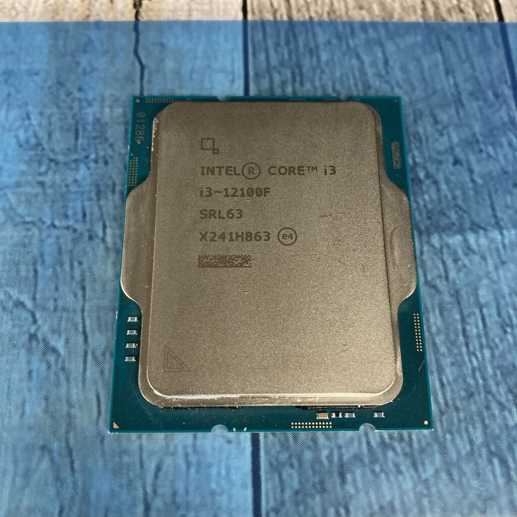中古 INTEL Core i3 12100F (1700/3.3G/12M/C4/T8) 148617 ｜ パソコン