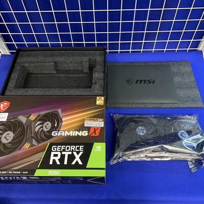 【横浜駅前店】中古  MSI GeForce RTX 3060 GAMING X 12G (RTX3060 12GB) 144776 