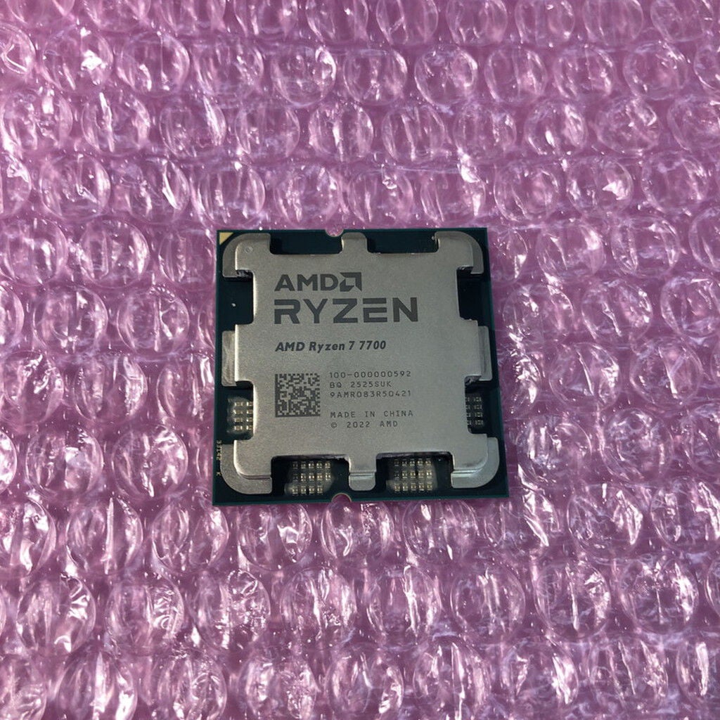 中古 AMD Ryzen 7 7700 (AM5/3.8GHz/40M/C8/T16/65W) 1460024624