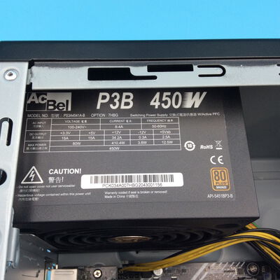 【秋葉原本店】中古  Magnate デスクトップPC(i5 11400/4GB/SSD128GB/GTX1050/W11H) 3410014271 