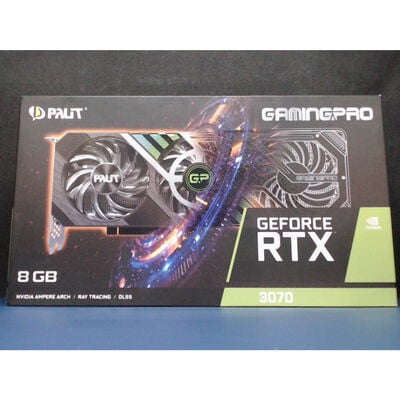 【前橋ｲﾝﾀｰｱｶﾏﾙ店】中古  Palit RTX3070 GamingPro NE63070019P2-1041A (RTX3070 8G) 4540002498 