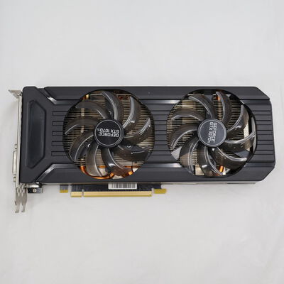 【通販センター】中古  Palit GTX1070Ti 8GB DUALNE5107T015P2-1043D (GTX1070Ti) 201001 