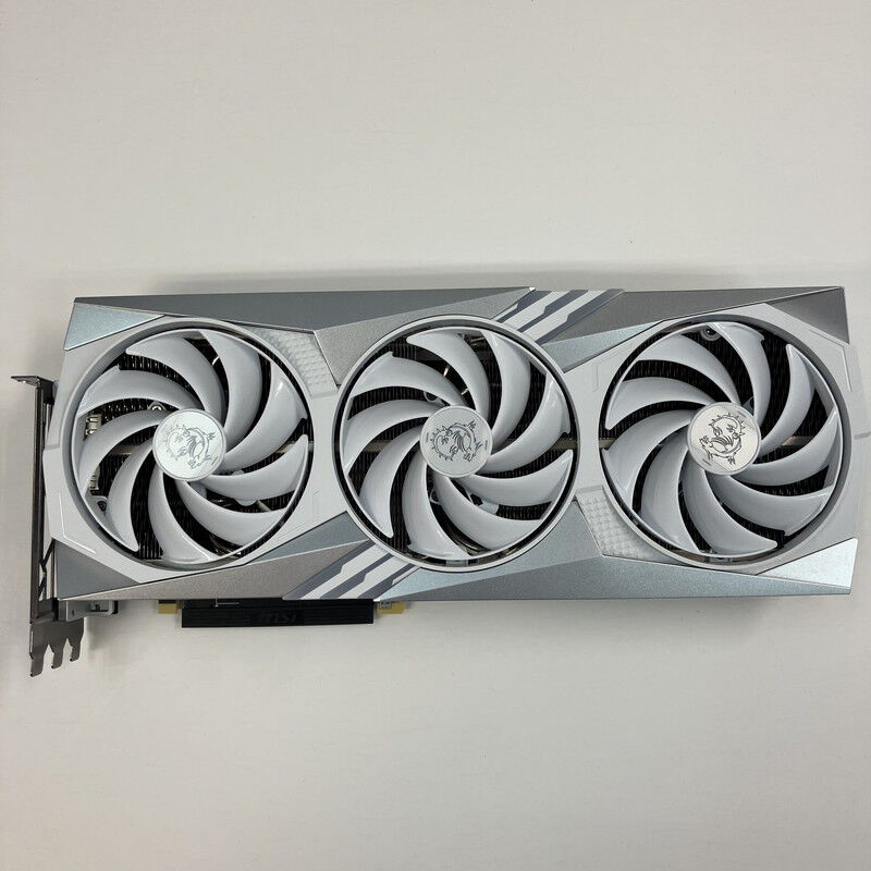 中古 MSI GeForce RTX 4070 Ti GAMING X TRIO WHITE 12G