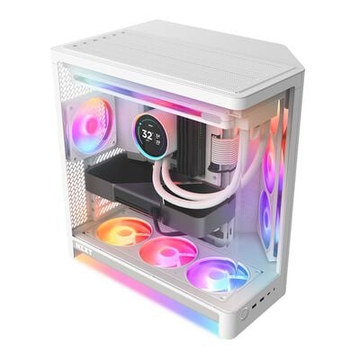 NZXT  H6 RGB+ 2026 White CC-H62FW-P1 (ATX ガラス ホワイト) 
