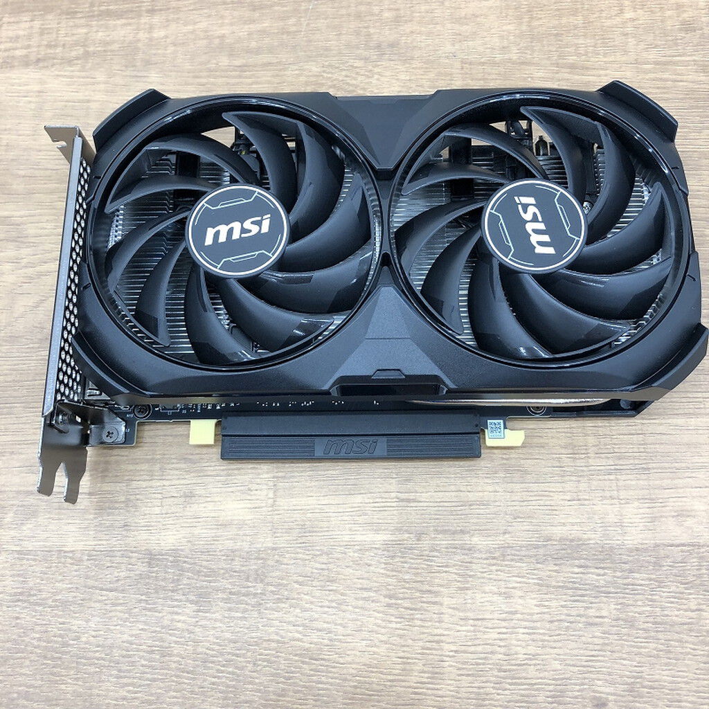中古 MSI GeForce RTX 4060 Ti VENTUS 2X BLACK 8G OC